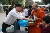 คณะศึกษาศาสตร์ มช. จัดพิธีทำบุญตักบาตรเนื่องในงานกิจกรรมรำลึกพระคุณครู ประจำปี 2569