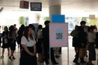 ดุษฎีบัณฑิต มหาบัณฑิต และบัณฑิตคณะศึกษาศาสตร์ มช. ร่วมฝึกซ้อมพิธีพระราชทานปริญญาบัตร มหาวิทยาลัยเชียงใหม่ ครั้งที่ 60