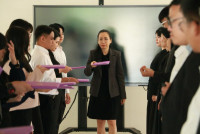 ดุษฎีบัณฑิต มหาบัณฑิต และบัณฑิตคณะศึกษาศาสตร์ มช. ร่วมฝึกซ้อมพิธีพระราชทานปริญญาบัตร มหาวิทยาลัยเชียงใหม่ ครั้งที่ 60