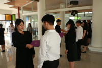 ดุษฎีบัณฑิต มหาบัณฑิต และบัณฑิตคณะศึกษาศาสตร์ มช. ร่วมฝึกซ้อมพิธีพระราชทานปริญญาบัตร มหาวิทยาลัยเชียงใหม่ ครั้งที่ 60