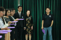 ดุษฎีบัณฑิต มหาบัณฑิต และบัณฑิตคณะศึกษาศาสตร์ มช. ร่วมฝึกซ้อมพิธีพระราชทานปริญญาบัตร มหาวิทยาลัยเชียงใหม่ ครั้งที่ 60