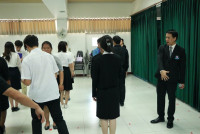 ดุษฎีบัณฑิต มหาบัณฑิต และบัณฑิตคณะศึกษาศาสตร์ มช. ร่วมฝึกซ้อมพิธีพระราชทานปริญญาบัตร มหาวิทยาลัยเชียงใหม่ ครั้งที่ 60