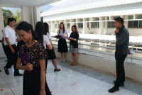 ดุษฎีบัณฑิต มหาบัณฑิต และบัณฑิตคณะศึกษาศาสตร์ มช. ร่วมฝึกซ้อมพิธีพระราชทานปริญญาบัตร มหาวิทยาลัยเชียงใหม่ ครั้งที่ 60