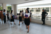 ดุษฎีบัณฑิต มหาบัณฑิต และบัณฑิตคณะศึกษาศาสตร์ มช. ร่วมฝึกซ้อมพิธีพระราชทานปริญญาบัตร มหาวิทยาลัยเชียงใหม่ ครั้งที่ 60