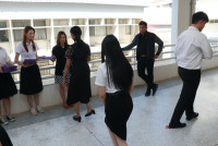 ดุษฎีบัณฑิต มหาบัณฑิต และบัณฑิตคณะศึกษาศาสตร์ มช. ร่วมฝึกซ้อมพิธีพระราชทานปริญญาบัตร มหาวิทยาลัยเชียงใหม่ ครั้งที่ 60