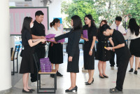 ดุษฎีบัณฑิต มหาบัณฑิต และบัณฑิตคณะศึกษาศาสตร์ มช. ร่วมฝึกซ้อมพิธีพระราชทานปริญญาบัตร มหาวิทยาลัยเชียงใหม่ ครั้งที่ 60