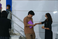 ดุษฎีบัณฑิต มหาบัณฑิต และบัณฑิตคณะศึกษาศาสตร์ มช. ร่วมฝึกซ้อมพิธีพระราชทานปริญญาบัตร มหาวิทยาลัยเชียงใหม่ ครั้งที่ 60