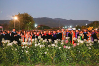 ผู้บริหาร คณาจารย์ ดุษฎีบัณฑิต มหาบัณฑิต และบัณฑิตคณะศึกษาศาสตร์ มช. ถ่ายภาพหมู่ร่วมกัน ในโอกาสพิธีพระราชทานปริญญาบัตร ครั้งที่ 60