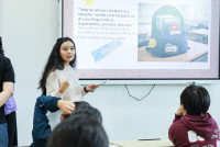 นักศึกษาป.โท สาขาวิชาสุขภาพจิต ดูงานแนะแนว