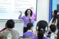 นักศึกษาป.โท สาขาวิชาสุขภาพจิต ดูงานแนะแนว