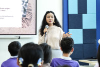 นักศึกษาป.โท สาขาวิชาสุขภาพจิต ดูงานแนะแนว