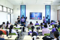 นักศึกษาป.โท สาขาวิชาสุขภาพจิต ดูงานแนะแนว