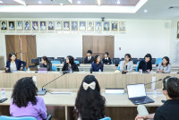 นักศึกษาป.โท สาขาวิชาสุขภาพจิต ดูงานแนะแนว