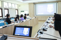 นักศึกษาป.โท สาขาวิชาสุขภาพจิต ดูงานแนะแนว