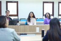 นักศึกษาป.โท สาขาวิชาสุขภาพจิต ดูงานแนะแนว