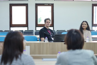 นักศึกษาป.โท สาขาวิชาสุขภาพจิต ดูงานแนะแนว