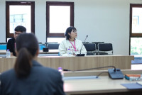 นักศึกษาป.โท สาขาวิชาสุขภาพจิต ดูงานแนะแนว