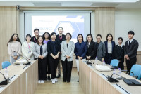 นักศึกษาป.โท สาขาวิชาสุขภาพจิต ดูงานแนะแนว