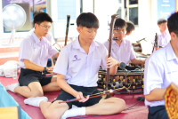 วงดนตรีไทย งานรับปริญญา ครั้งที่60