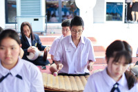 วงดนตรีไทย งานรับปริญญา ครั้งที่60