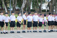 ร่วมเข้าเฝ้ารับสมเด็จพระกนิษฐาธิราชเจ้า กรมสมเด็จพระเทพรัตนราชสุดาฯ สยามบรมราชกุมารี เนื่องในพิธีพระราชทานปริญญาบัตรฯ มช. ครั้งที่ 60