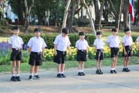 ร่วมเข้าเฝ้ารับสมเด็จพระกนิษฐาธิราชเจ้า กรมสมเด็จพระเทพรัตนราชสุดาฯ สยามบรมราชกุมารี เนื่องในพิธีพระราชทานปริญญาบัตรฯ มช. ครั้งที่ 60