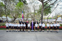 ร่วมเข้าเฝ้ารับสมเด็จพระกนิษฐาธิราชเจ้า กรมสมเด็จพระเทพรัตนราชสุดาฯ สยามบรมราชกุมารี เนื่องในพิธีพระราชทานปริญญาบัตรฯ มช. ครั้งที่ 60