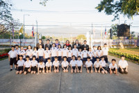 ร่วมเข้าเฝ้ารับสมเด็จพระกนิษฐาธิราชเจ้า กรมสมเด็จพระเทพรัตนราชสุดาฯ สยามบรมราชกุมารี เนื่องในพิธีพระราชทานปริญญาบัตรฯ มช. ครั้งที่ 60