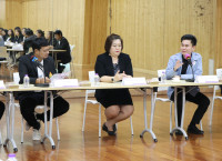 คณะศึกษาดูงานจากโรงเรียนวัดภูเขาทอง 