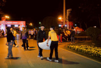 คณะศึกษาศาสตร์ มช. ร่วมปฏิบัติหน้าที่ในการแข่งขันวิ่งการกุศลมหาวิทยาลัยเชียงใหม่ - เชียงใหม่มาราธอน ครั้งที่ 9 