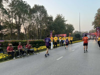 คณะศึกษาศาสตร์ มช. ร่วมปฏิบัติหน้าที่ในการแข่งขันวิ่งการกุศลมหาวิทยาลัยเชียงใหม่ - เชียงใหม่มาราธอน ครั้งที่ 9 