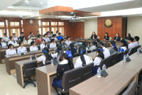 คณะศึกษาศาสตร์ มช. เปิดบ้านต้อนรับคณะครู-นักเรียนโรงเรียนส่วนบุญโญปถัมภ์ ลำพูน เยี่ยมชมคณะฯ 