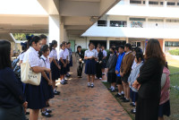 คณะศึกษาศาสตร์ มช. เปิดบ้านต้อนรับคณะครู-นักเรียนโรงเรียนส่วนบุญโญปถัมภ์ ลำพูน เยี่ยมชมคณะฯ 