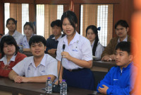 คณะศึกษาศาสตร์ มช. เปิดบ้านต้อนรับคณะครู-นักเรียนโรงเรียนส่วนบุญโญปถัมภ์ ลำพูน เยี่ยมชมคณะฯ 