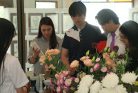 คณะศึกษาศาสตร์ มช. ชวนนักศึกษาฝึกใจให้อยู่กับปัจจุบัน ผ่านวิถีแห่งความงาม {Kohrinka} ศิลปะการจัดดอกไม้แบบญี่ปุ่น