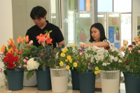 คณะศึกษาศาสตร์ มช. ชวนนักศึกษาฝึกใจให้อยู่กับปัจจุบัน ผ่านวิถีแห่งความงาม {Kohrinka} ศิลปะการจัดดอกไม้แบบญี่ปุ่น