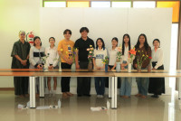 คณะศึกษาศาสตร์ มช. ชวนนักศึกษาฝึกใจให้อยู่กับปัจจุบัน ผ่านวิถีแห่งความงาม {Kohrinka} ศิลปะการจัดดอกไม้แบบญี่ปุ่น