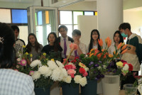 คณะศึกษาศาสตร์ มช. ชวนนักศึกษาฝึกใจให้อยู่กับปัจจุบัน ผ่านวิถีแห่งความงาม {Kohrinka} ศิลปะการจัดดอกไม้แบบญี่ปุ่น