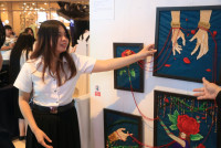 สาขาวิชาศิลปศึกษา ชวนเสพศิลป์! นิทรรศการศิลปนิพนธ์ {Genesis}  โชว์ศักยภาพนักศึกษาศิลปศึกษา ณ ศูนย์การค้าเมญ่า