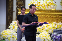 บำเพ็ญกุศลศพ คุณพ่ออิ่นคำ