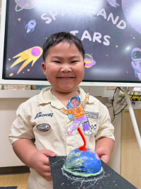 2569 Summer Camp ธีม Space and stars สำหรับนักเรียนชั้น อ.2 (รหัสนักเรียน 67)