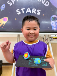 2569 Summer Camp ธีม Space and stars สำหรับนักเรียนชั้น อ.2 (รหัสนักเรียน 67)