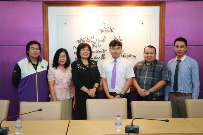 นักศึกษาสาขาวิชาภาษาไทย ได้รับการคัดเลือกให้เป็นนักศึกษาดีเด่นประจำคณะศึกษาศาสตร์ มหาวิทยาลัยเชียงใหม่ ปีการศึกษา 2561
