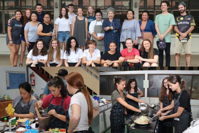 คณะศึกษาศาสตร์ มช. จัดสอนการทำอาหารไทยให้แก่นักศึกษาต่างชาติ โครงการ USAC (รุ่น Spring 2019)