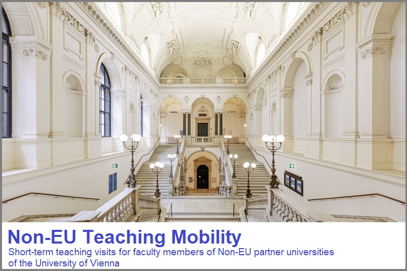 โครงการแลกเปลี่ยนอาจารย์ Non - EU Teaching Mobility Program ณ University of Vienna ประเทศออสเตรีย