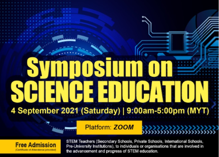 Symposium on Science Education 2021 (SoSE 2021)