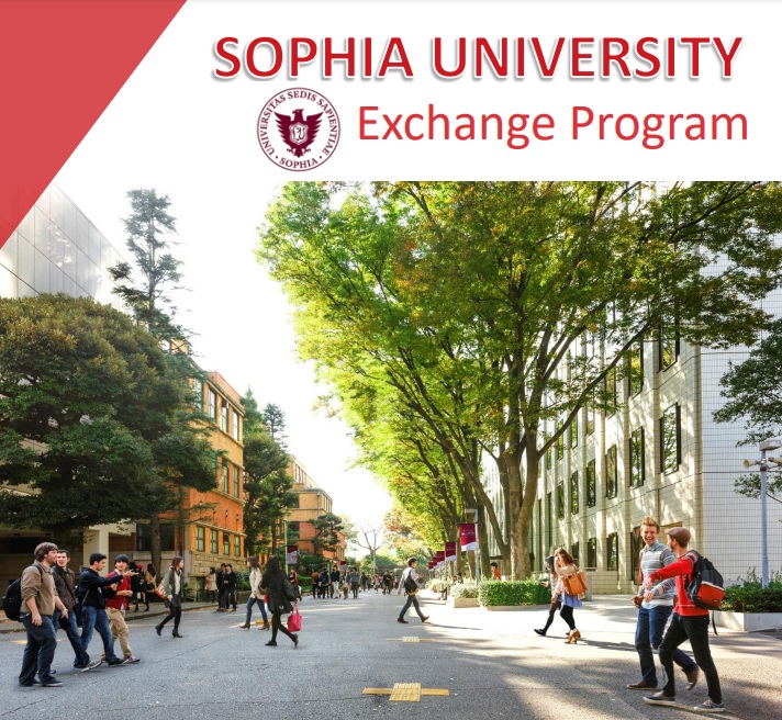 โครงการแลกเปลี่ยนนักศึกษา Sophia University Exchange Program for Spring 2022