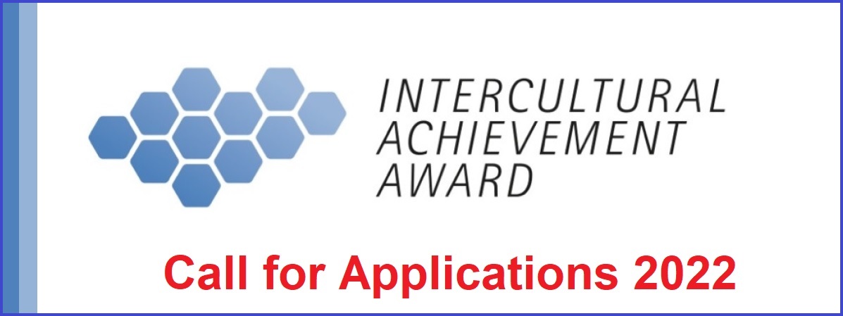 การเสนอโครงการเพื่อรับรางวัล The Intercultural Achievement Award (IAA) ครั้งที่ 9 ประจำปี 2022