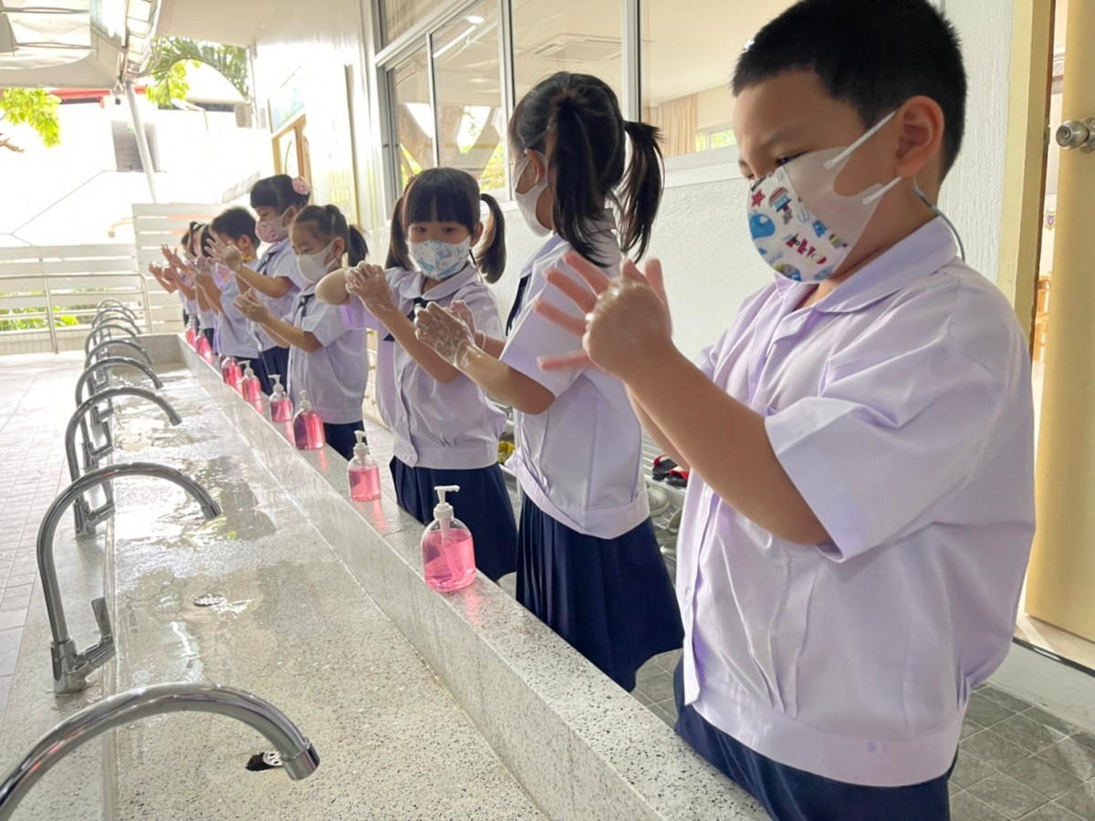 โรงเรียนสาธิต มช. ระดับอนุบาลและประถมศึกษา จัดกิจกรรม “หนูน้อยรักความสะอาด” สำหรับนักเรียน ชั้น อ.3