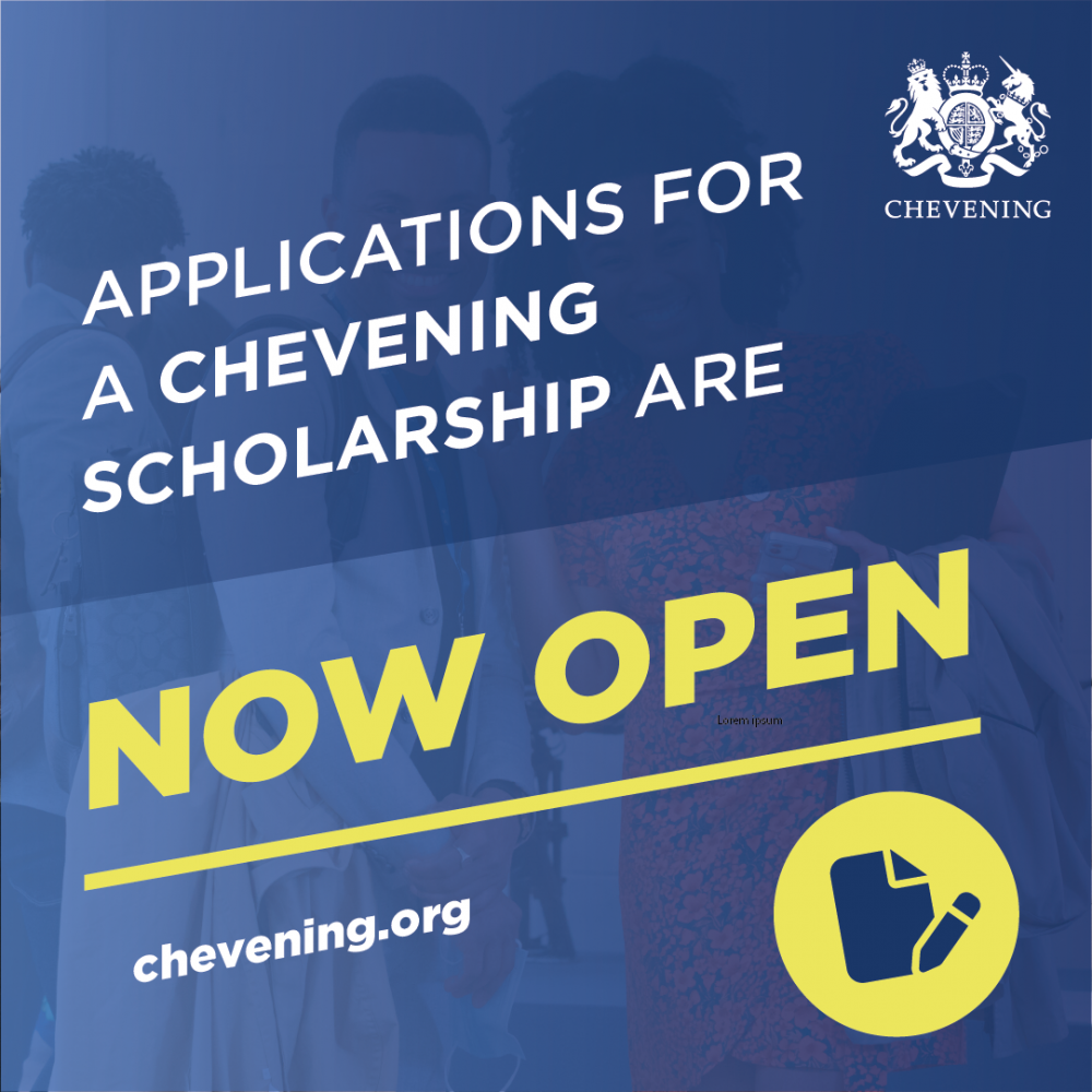 ทุน ป.โท ณ สหราชอาณาจักร Chevening Scholarships ประจำปี 2566-2567